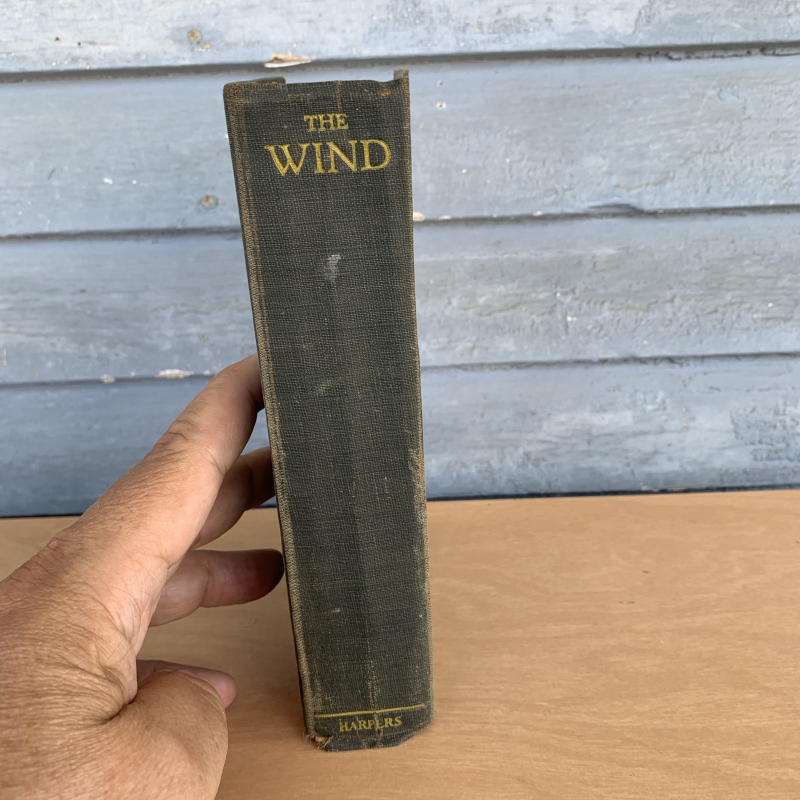 The Wind By Anonymous Antique Book 1925 Harper & Brothers 1st Edition HardCover