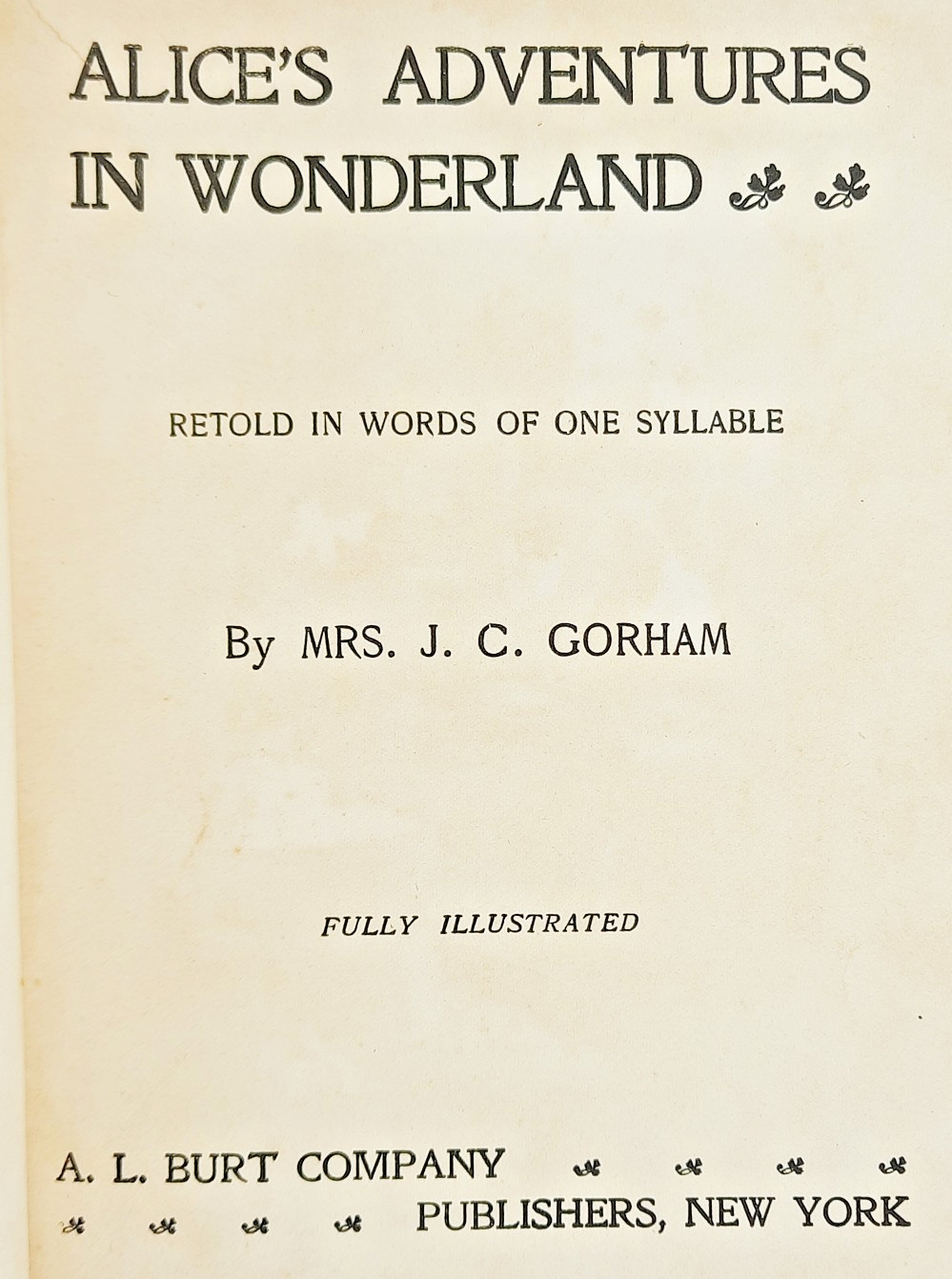 RARE Alice in Wonderland FIRST EDITION Lewis Carroll TENNIEL ILLUSTRATED Antique