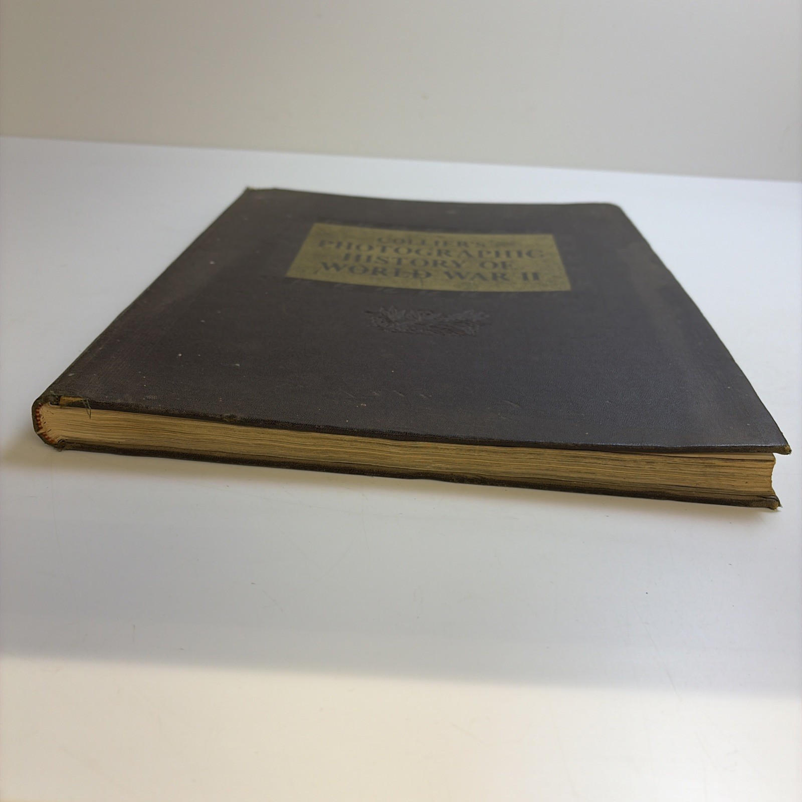 Vintage Collier’s Photographic History of World War II Hardcover Photo Book