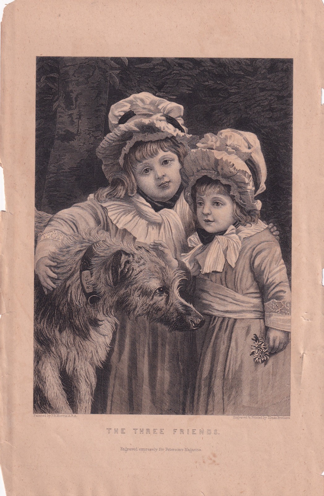 Vintage Fashion & Photo Plates From 1885 Petersons Magazine 6 Pages Front & Back