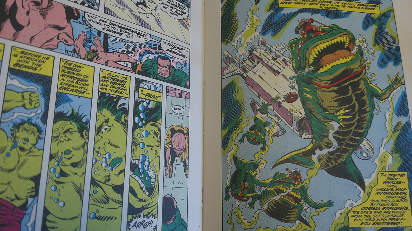 1975 HB Marvel Annual Starring the Incredible Hulk Super Heroes Adventure