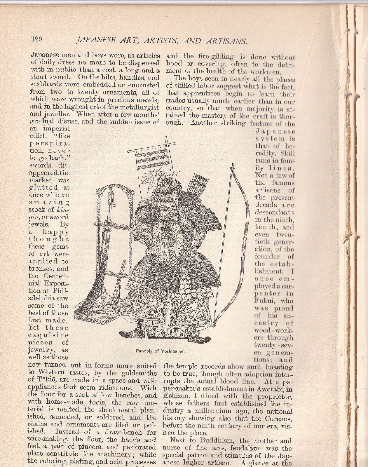 Japanese Art Artists and Artisans 1888 Magazine Article Vintage Japan History