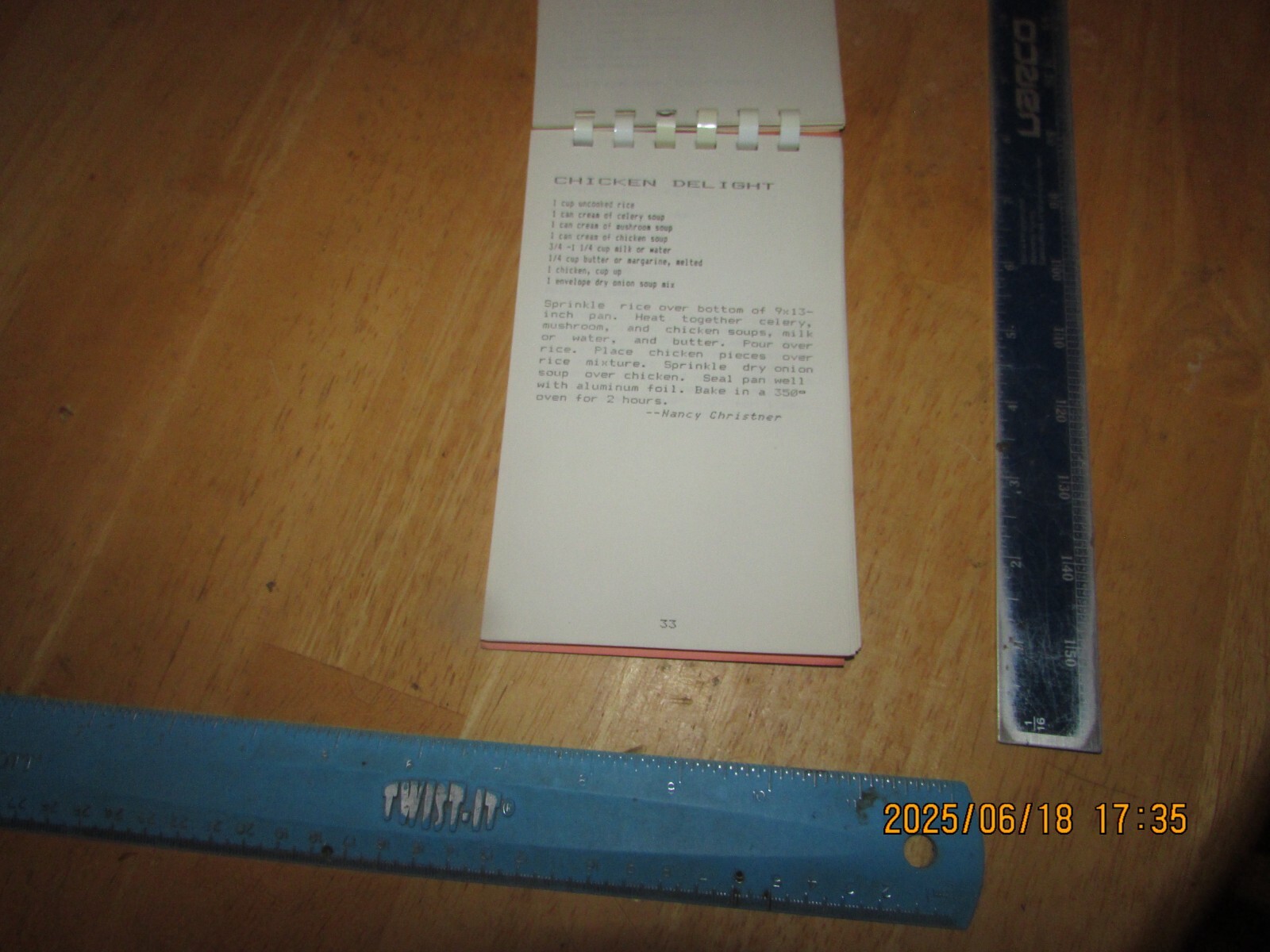 Quick ‘n Easy by Kappa Delta Phi April 1984 Spiral Paperback