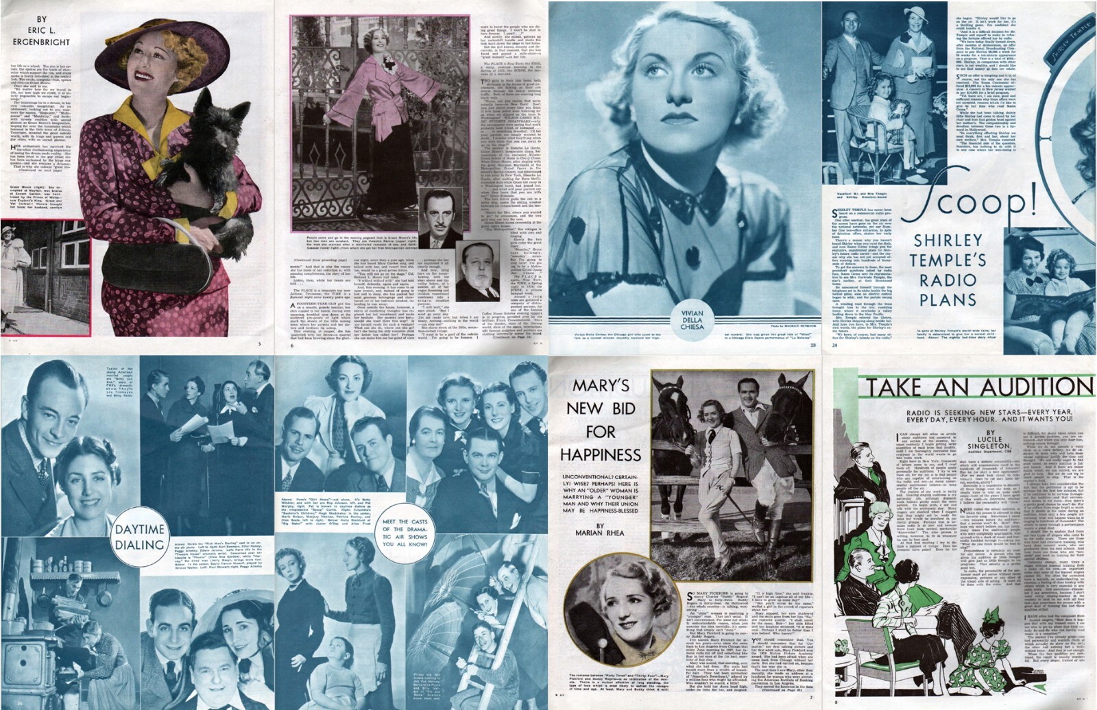 Radio Guide – Stars Shows Programs – 259 Old Magazines (1932-1938) on DVD