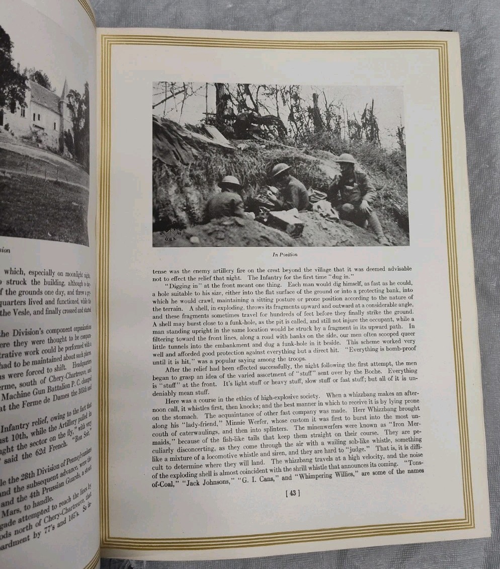 History of 77th Statue of Liberty Division World War I Unit Maps NY New York AEF