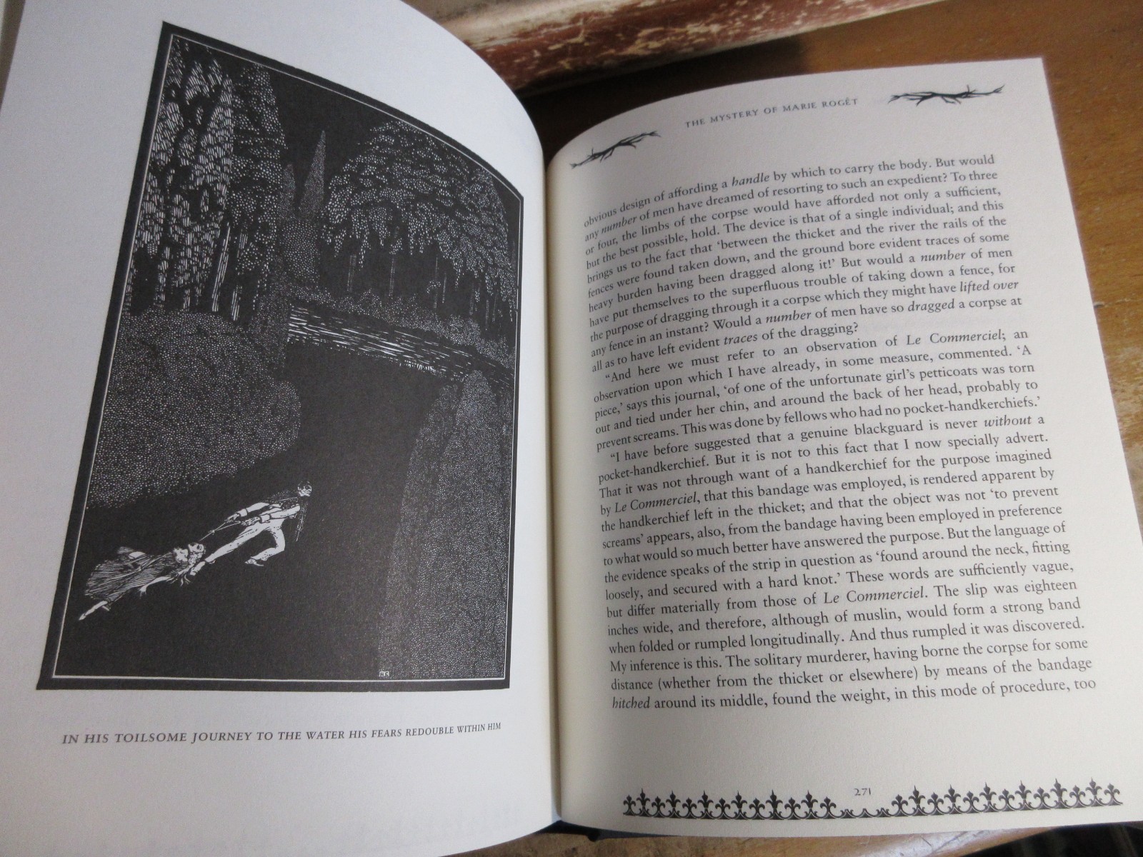 TALES OF MYSTERY & IMAGINATION Book EDGAR ALLAN POE MURDER BLACK CAT HORROR DEAD