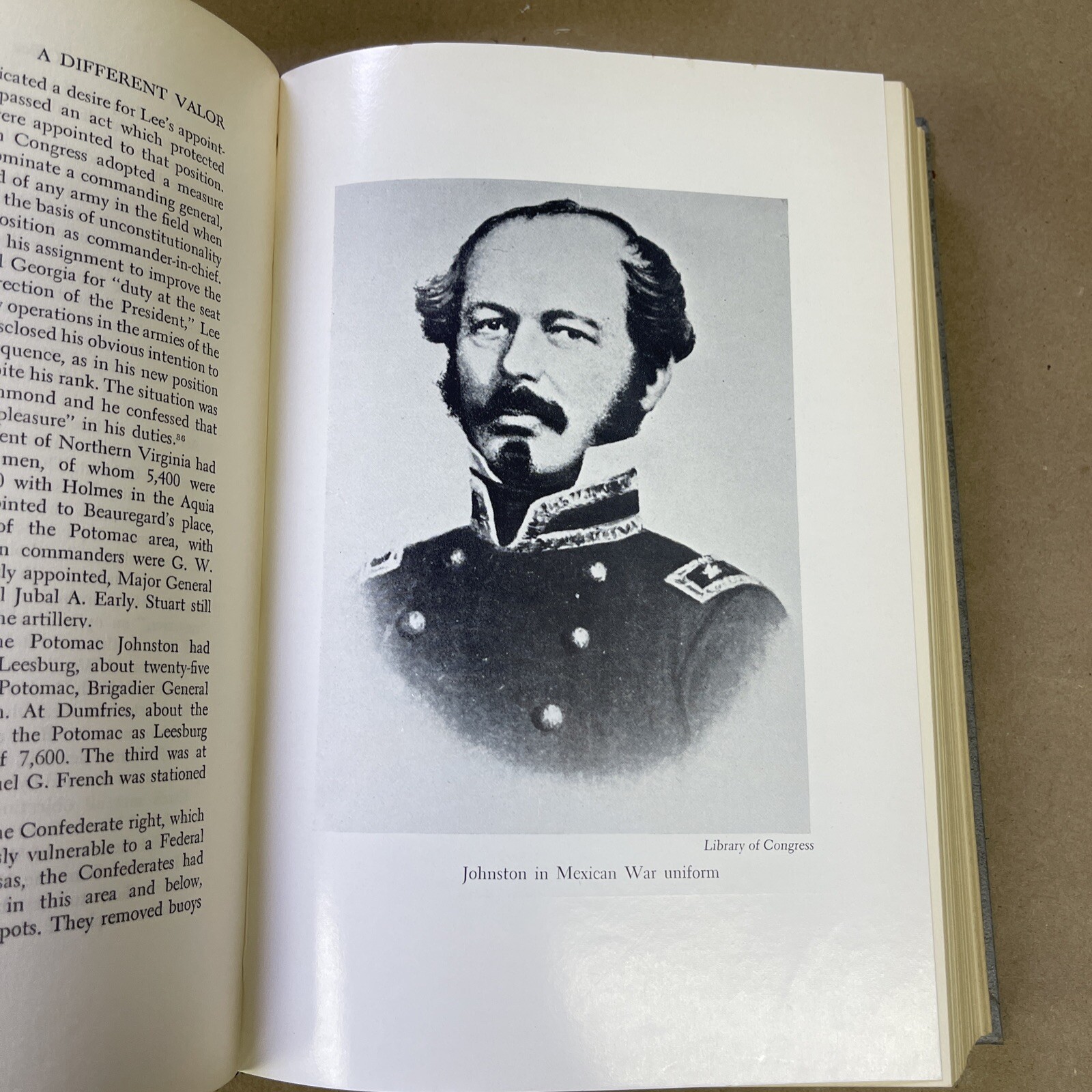 A Different Valor – The Story Of General Joseph E. Johnston By Gilbert E. Govan