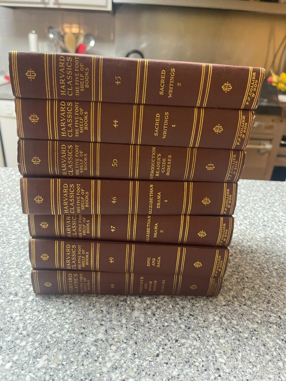 WOW!! 1910~The Harvard Classics~Set The Five Foot Shelf of Books!! only #48 left