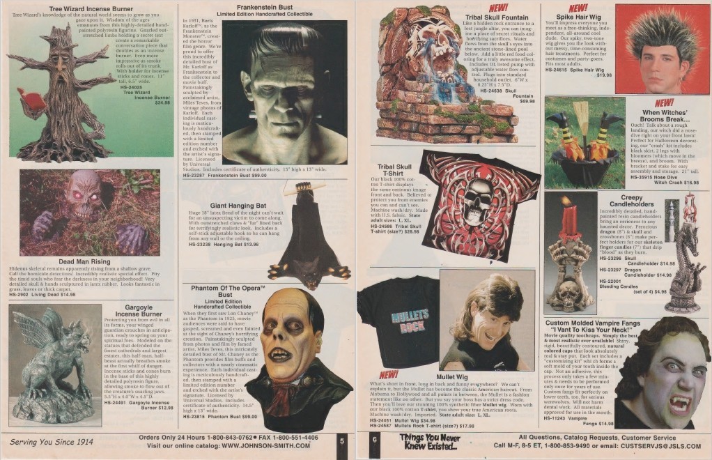 8 old Johnson Smith Co. Curios Gags Jokes Toys Gifts Fun Novelty Catalogs on DVD