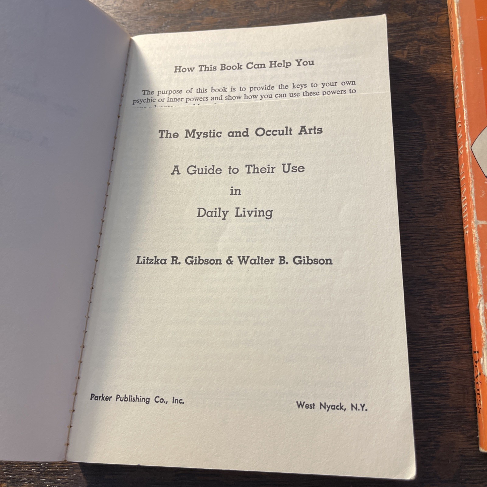 Vintage 1970s Occult Psychic ESP Book Lot Edgar Cayce Numerology Dreams 5 Book
