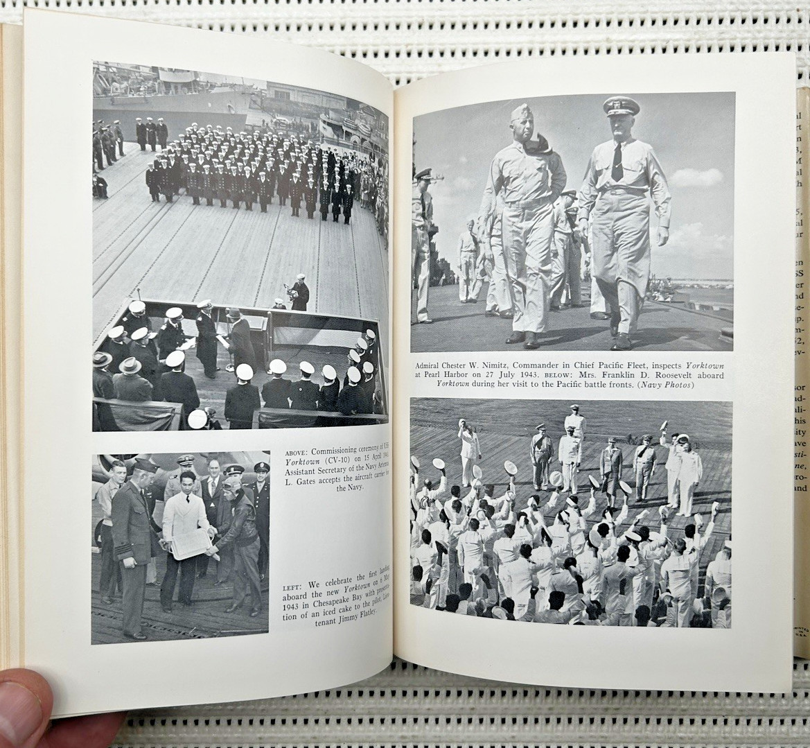 World War II Carrier Admiral J.J. “Jocko” Clark Hardcover Dust Jacket 333p