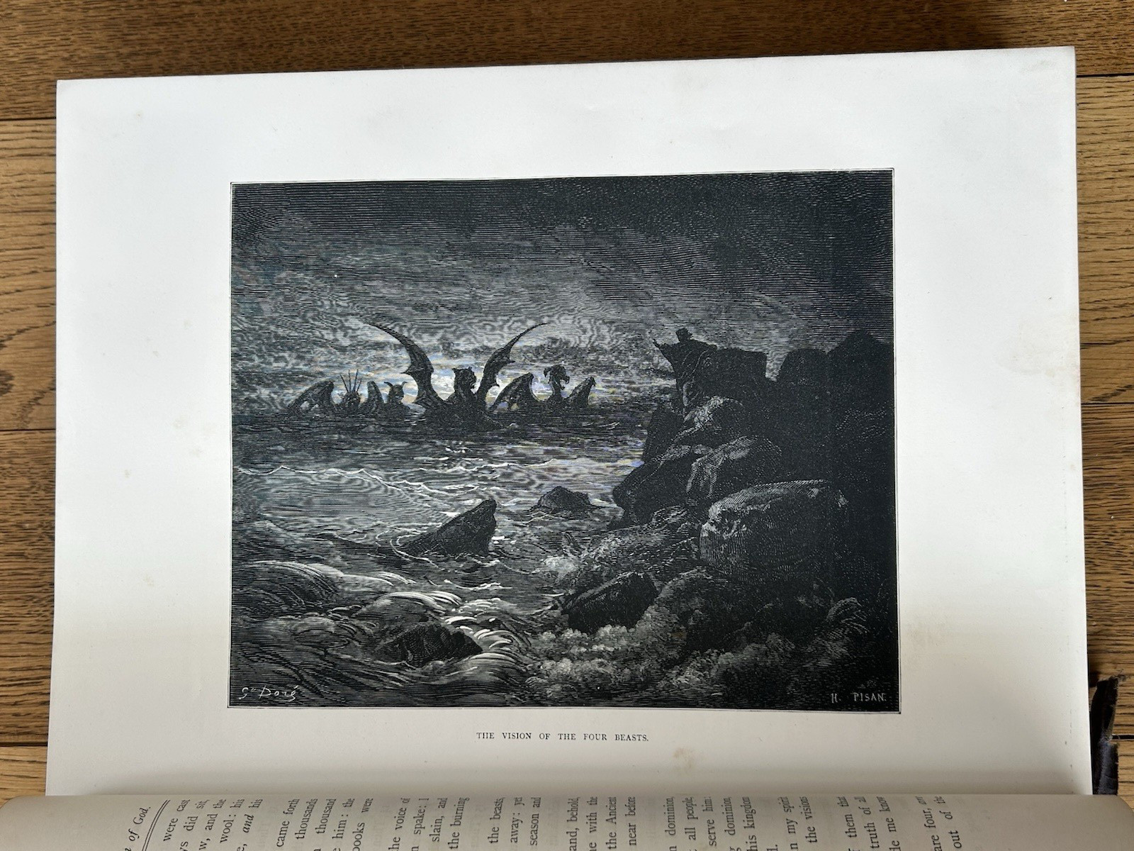 c1880 The Holy Bible Old & New Testament – GUSTAVE DORE – *SEE DESCRIPTION*