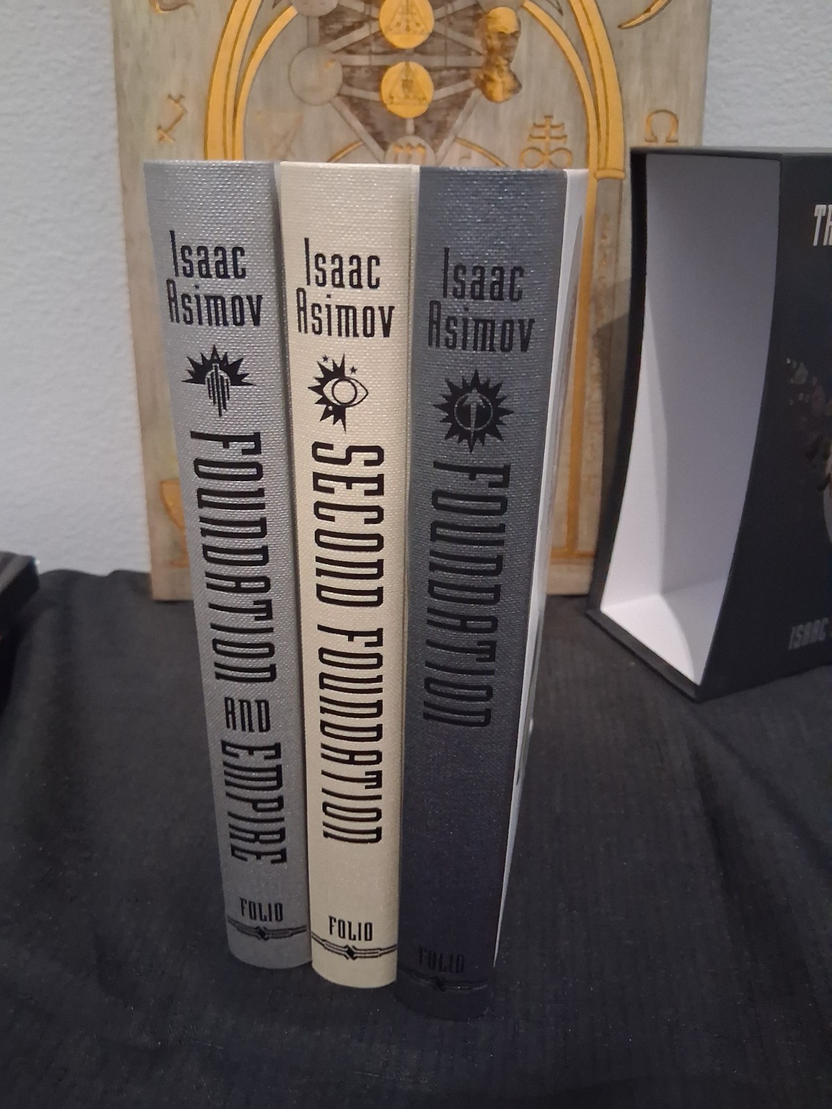 The Foundation Trilogy By Isaac Asimov (Folio Society Edition) Unread Sf HC 3rd