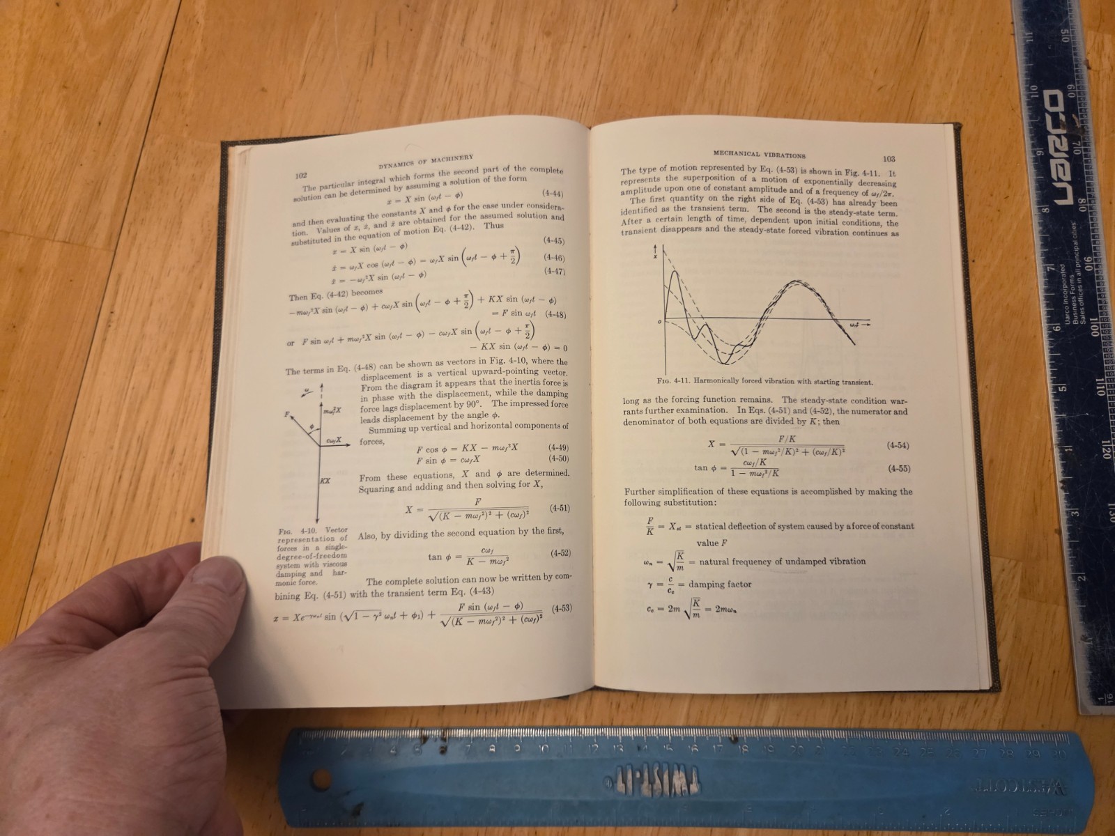 Dynamics of Machinery by James B. Hartman – 1956 McGraw Hill Hardcover