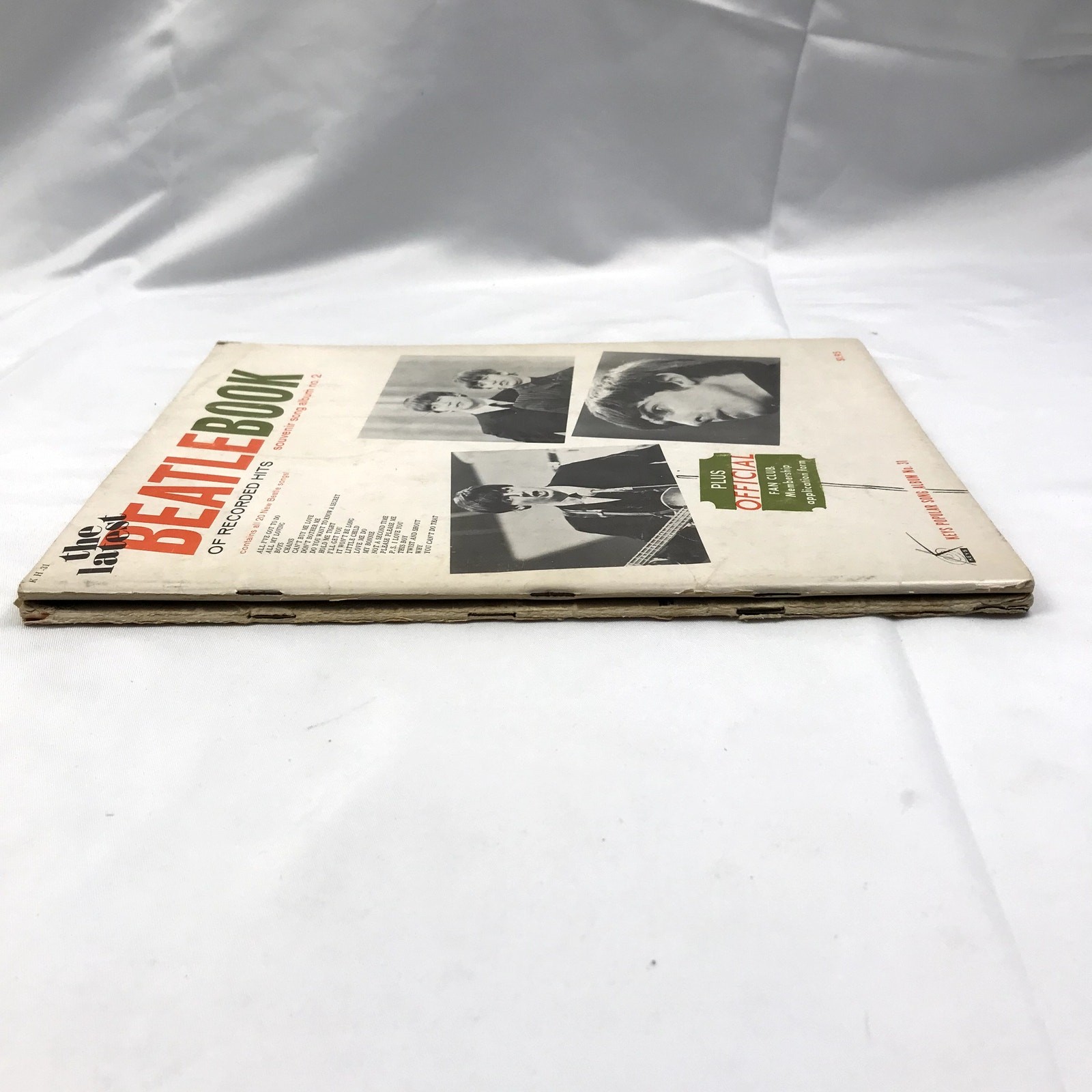 The Latest Beatle Souvenir Book & Beatles ’65 Sheet Music Capitol Records