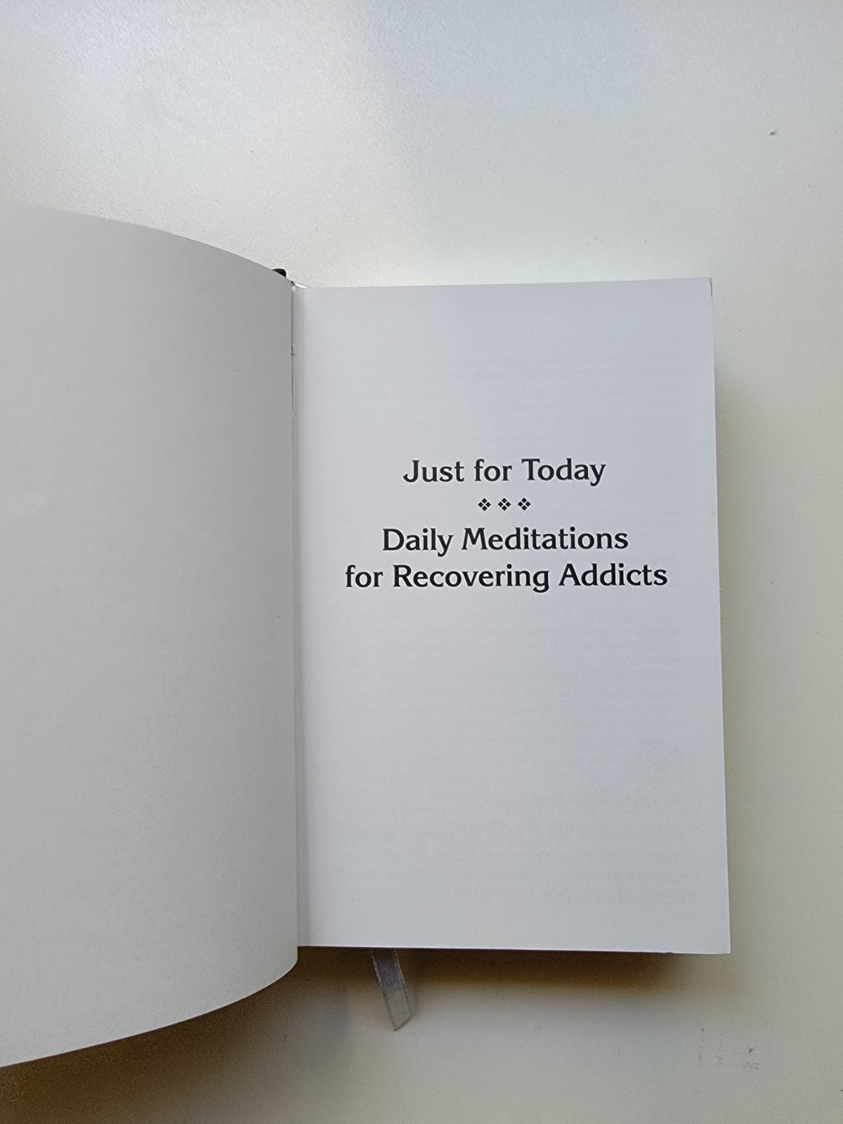 Just For Today Limited Edition by Narcotics Anonymous (6799/7500)