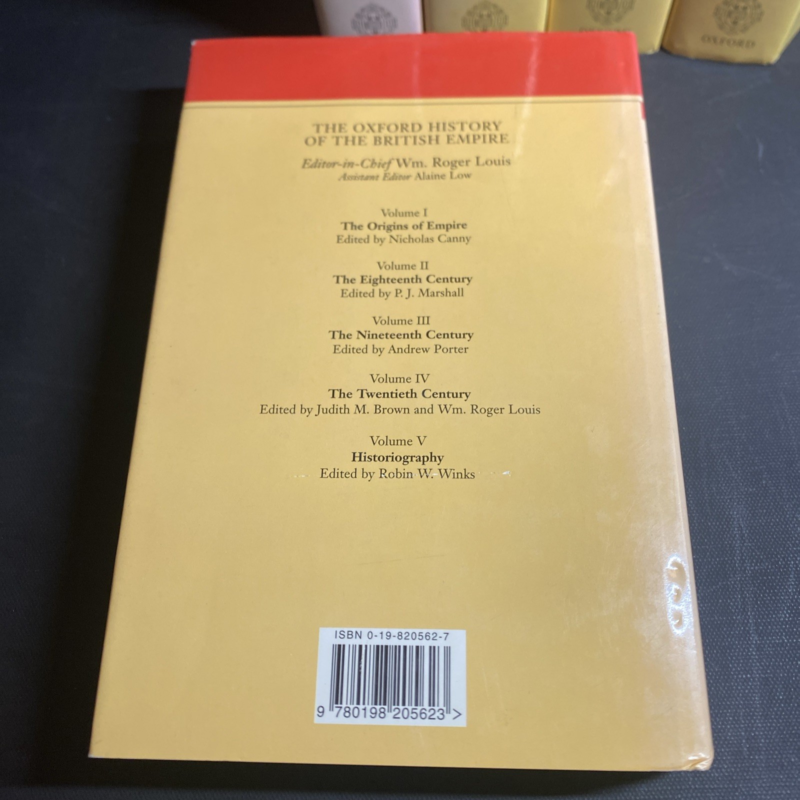 Oxford History of the British Empire – Volumes 1-5 Complete Hardcover Set / FHB