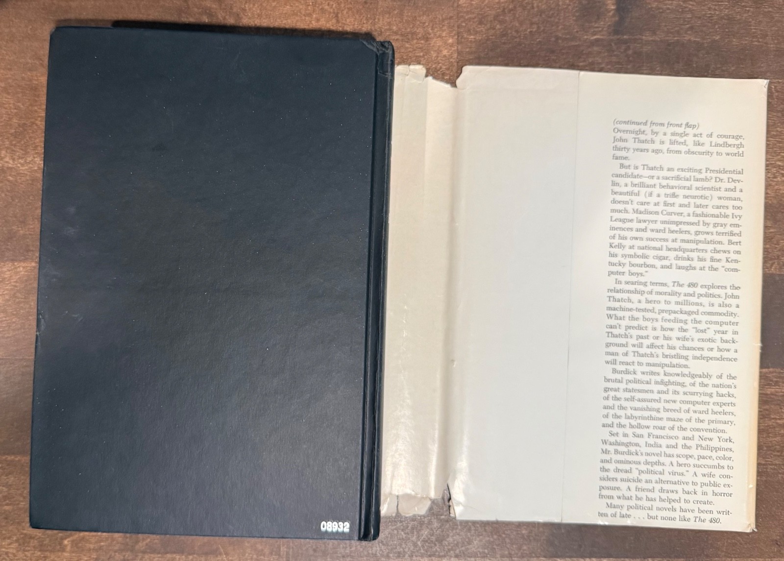The 480: A Novel of Politics (1st Ed) by Eugene Burdick