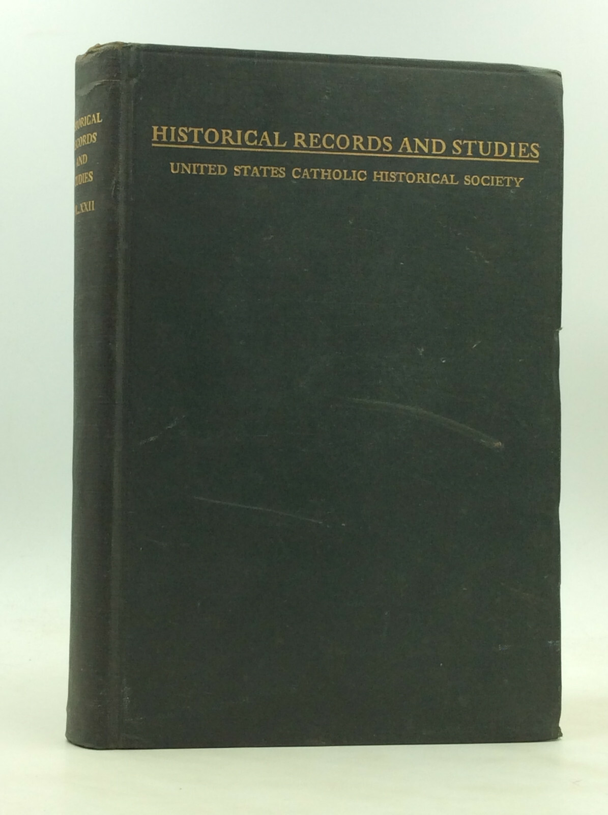 HISTORICAL RECORDS & STUDIES v. 22 – Meehan, 1932 – Catholic Historical Society