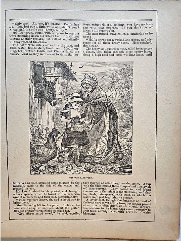 UNCLE SAM’S STORY WORLD Antique Children’s book Late 1800’s h/c