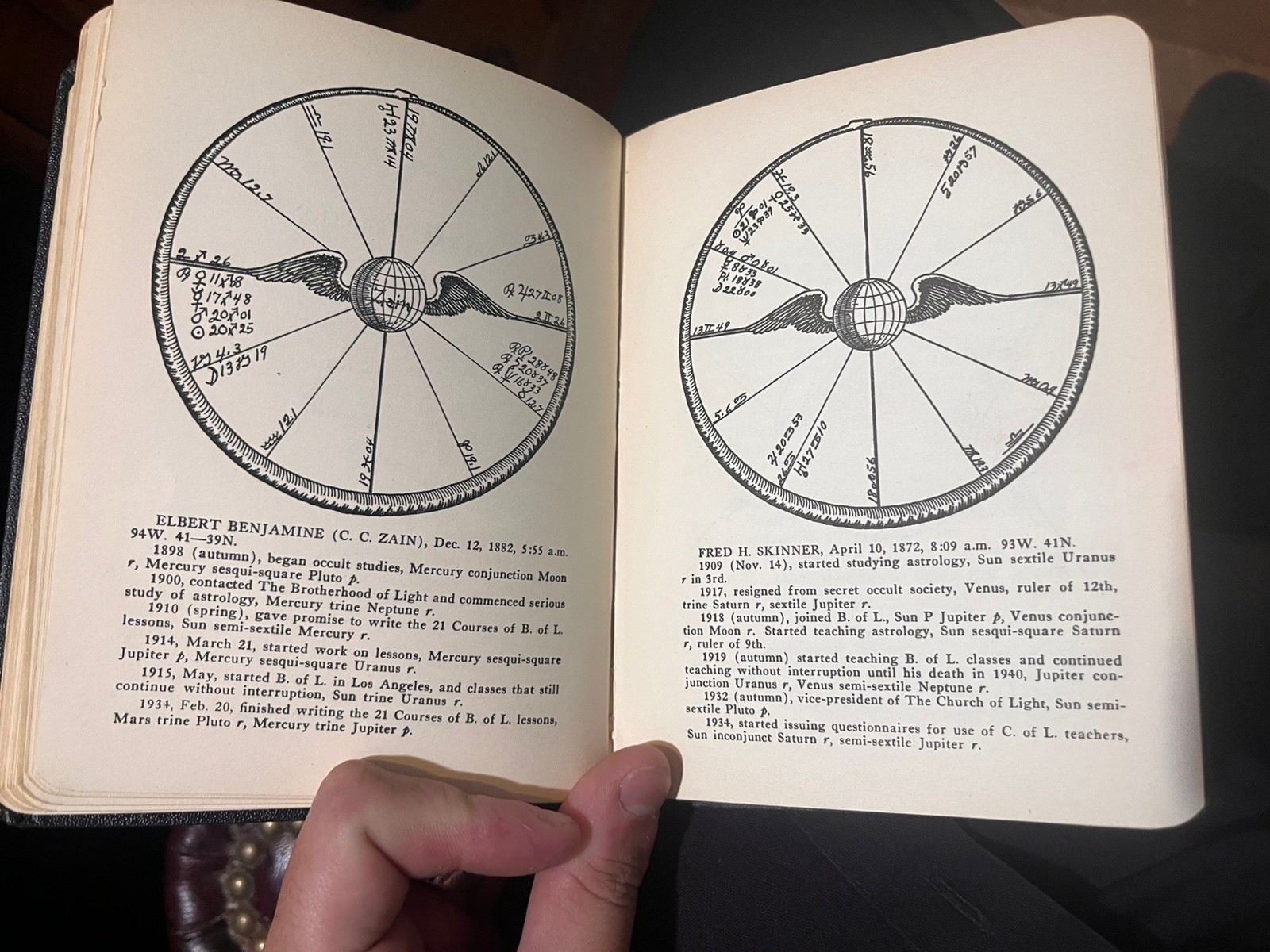 The Brotherhood of Light Spiritual Astrology by C. C. Zain 1921