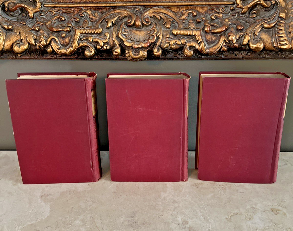 ANTIQUE MARTIN’S HISTORY of FRANCE VOLUMES I, II, III / PRINTED in 1877 & 1882