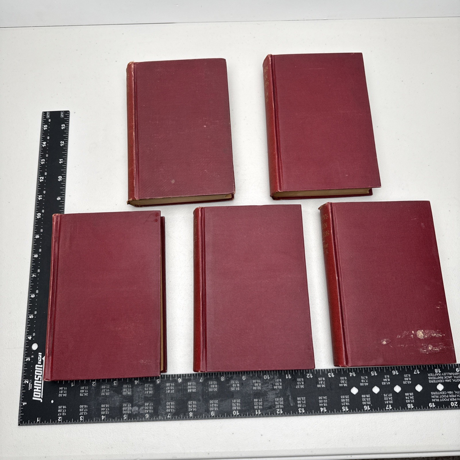 Complete Set 1-5 Gibbon’s Decline & Fall of the Roman Empire Porter & Coates