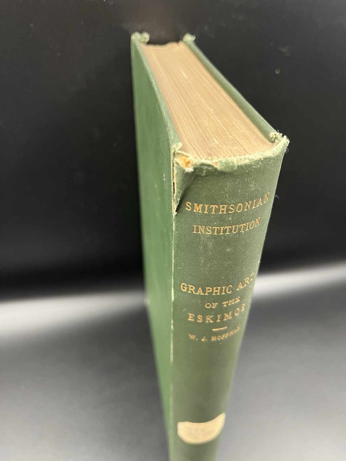 The Graphic Art of the Eskimos by Walter James Hoffman 1897 First Edition