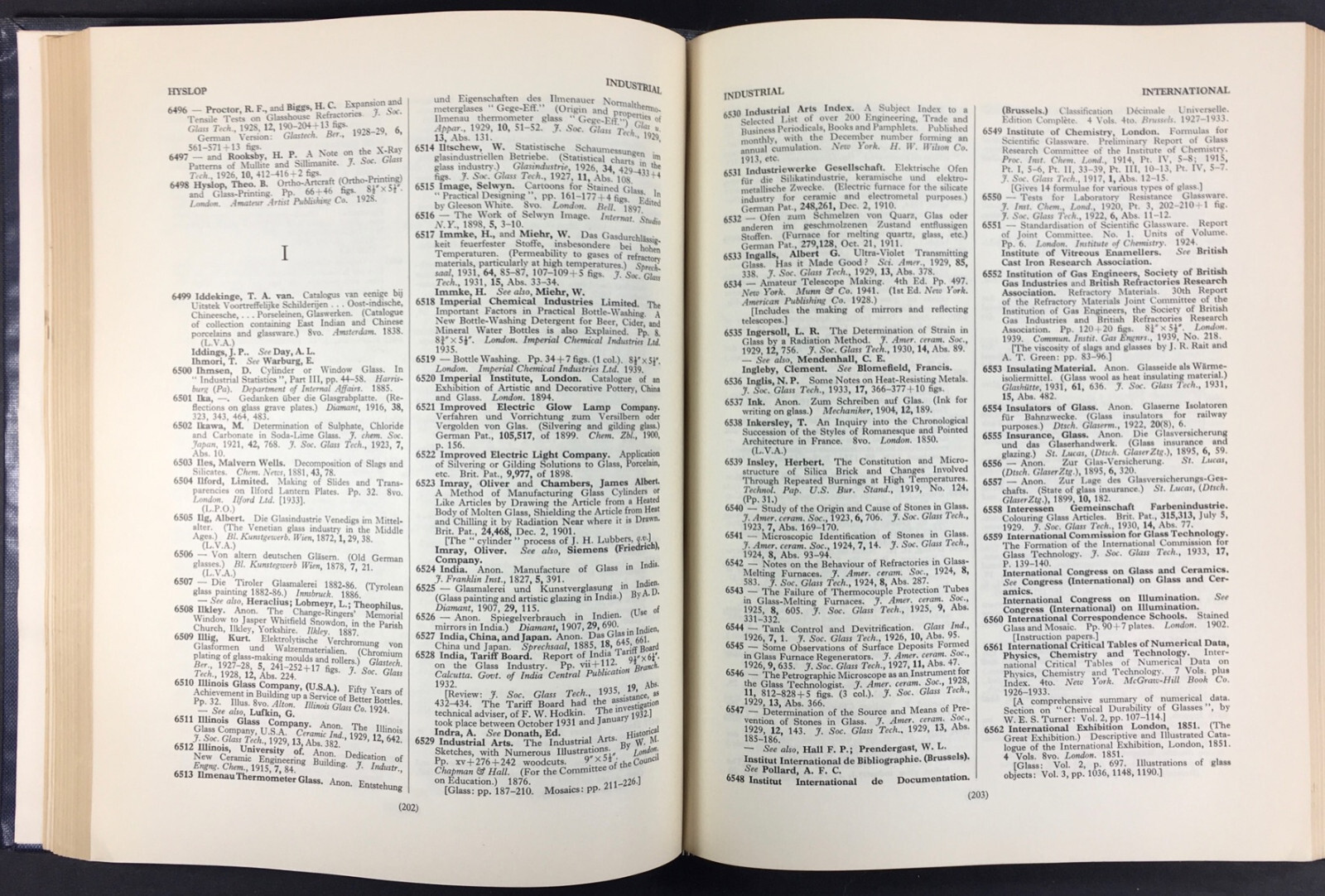 Antique Glass Books Bibliography – 20,000 Listing from 1600s to 1940 – Duncan