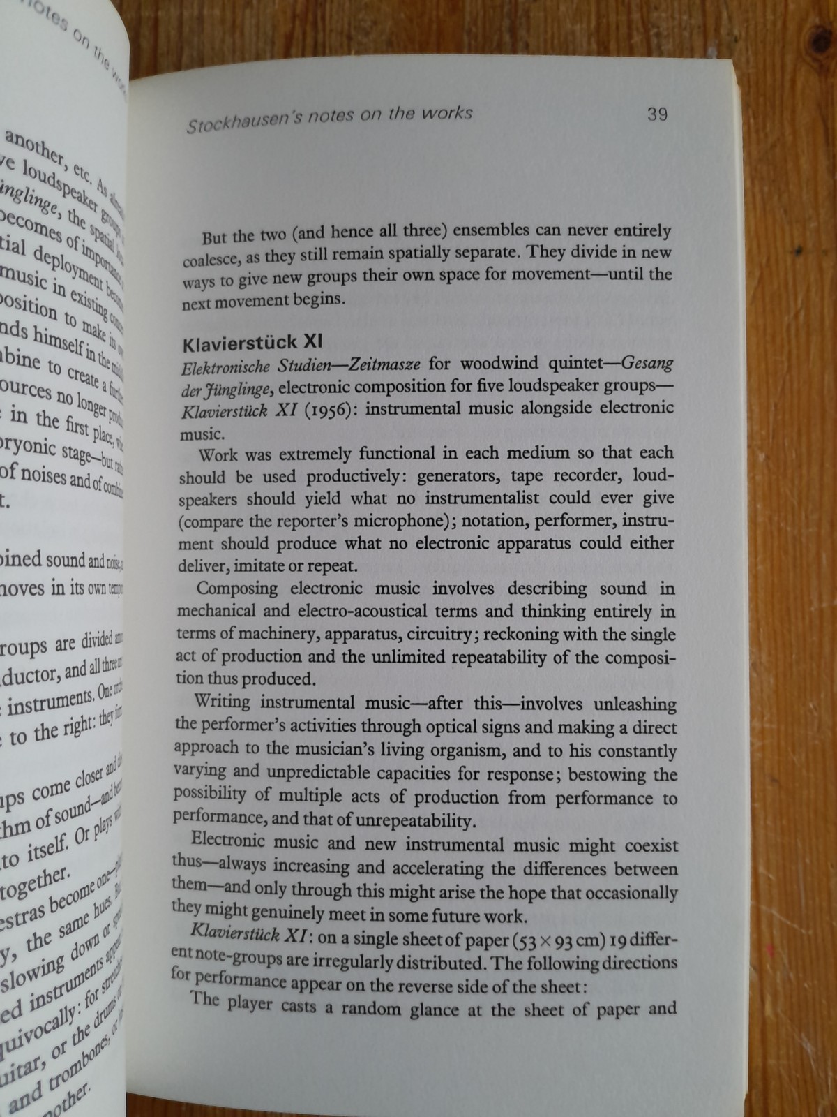Stockhausen Life and Work by Karl H Worner – vintage music book published 1973