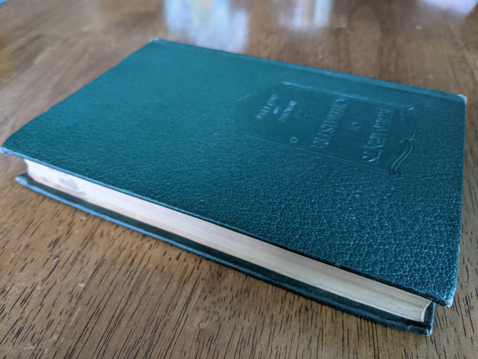 1927 Hardback Elements of Chemistry by Holms and Mattern Textbook – MacMillan –
