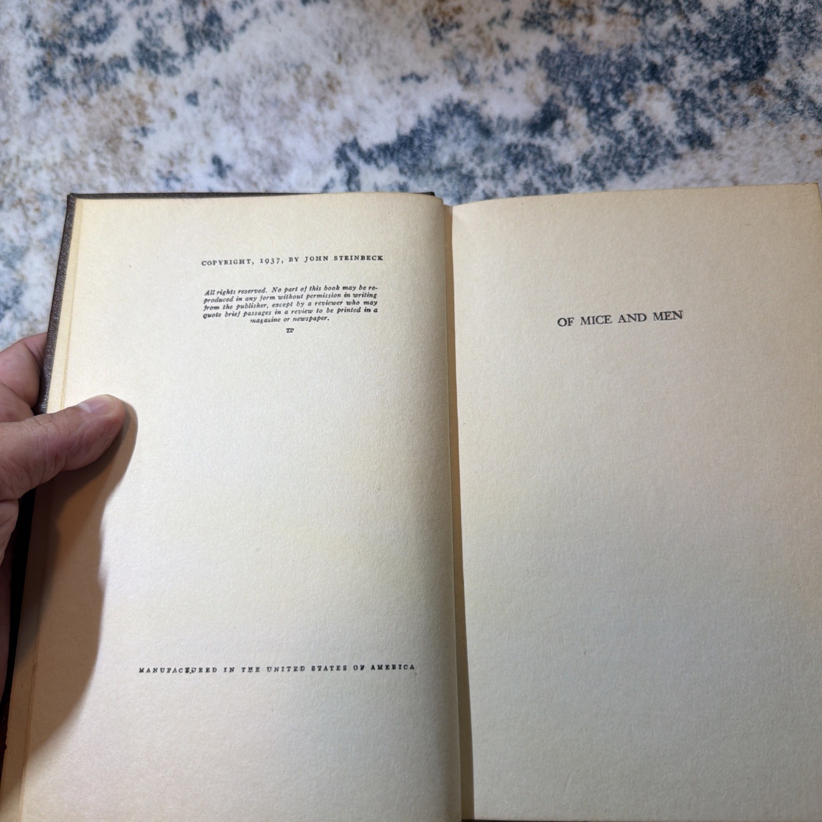 John Steinbeck Collier 1935-1942 Set Of 6 Hardcover Books Vintage