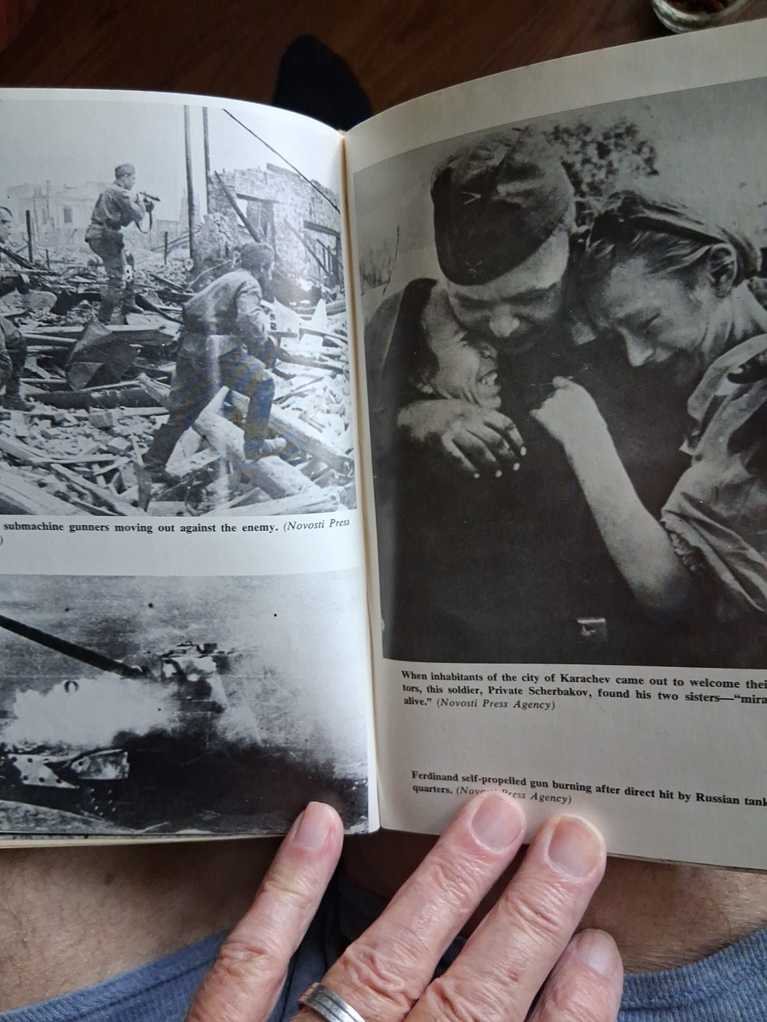 THE TIGERS ARE BURNING by Martin Caiden/1st Ed/HC/Military & War/WWII 1939-45. ₩