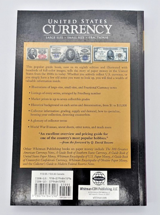 Official Guidebook of United States Currency 8th Edition by Kenneth E. Bressett