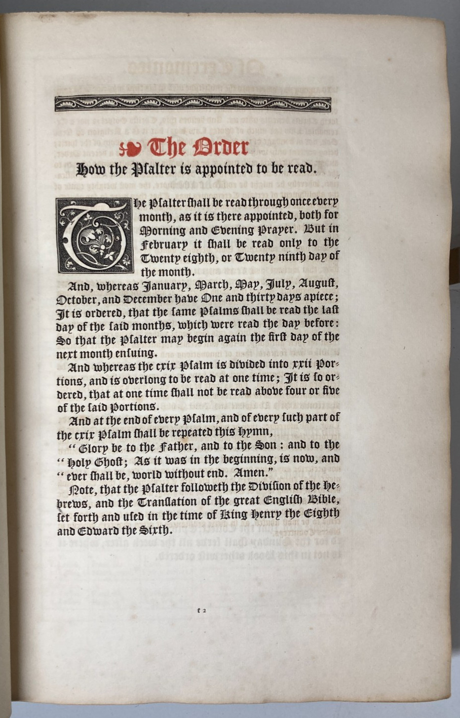 1844 BOOK OF COMMON PRAYER 1662 PICKERING FOLIO VELLUM UNOPENED LEAVES