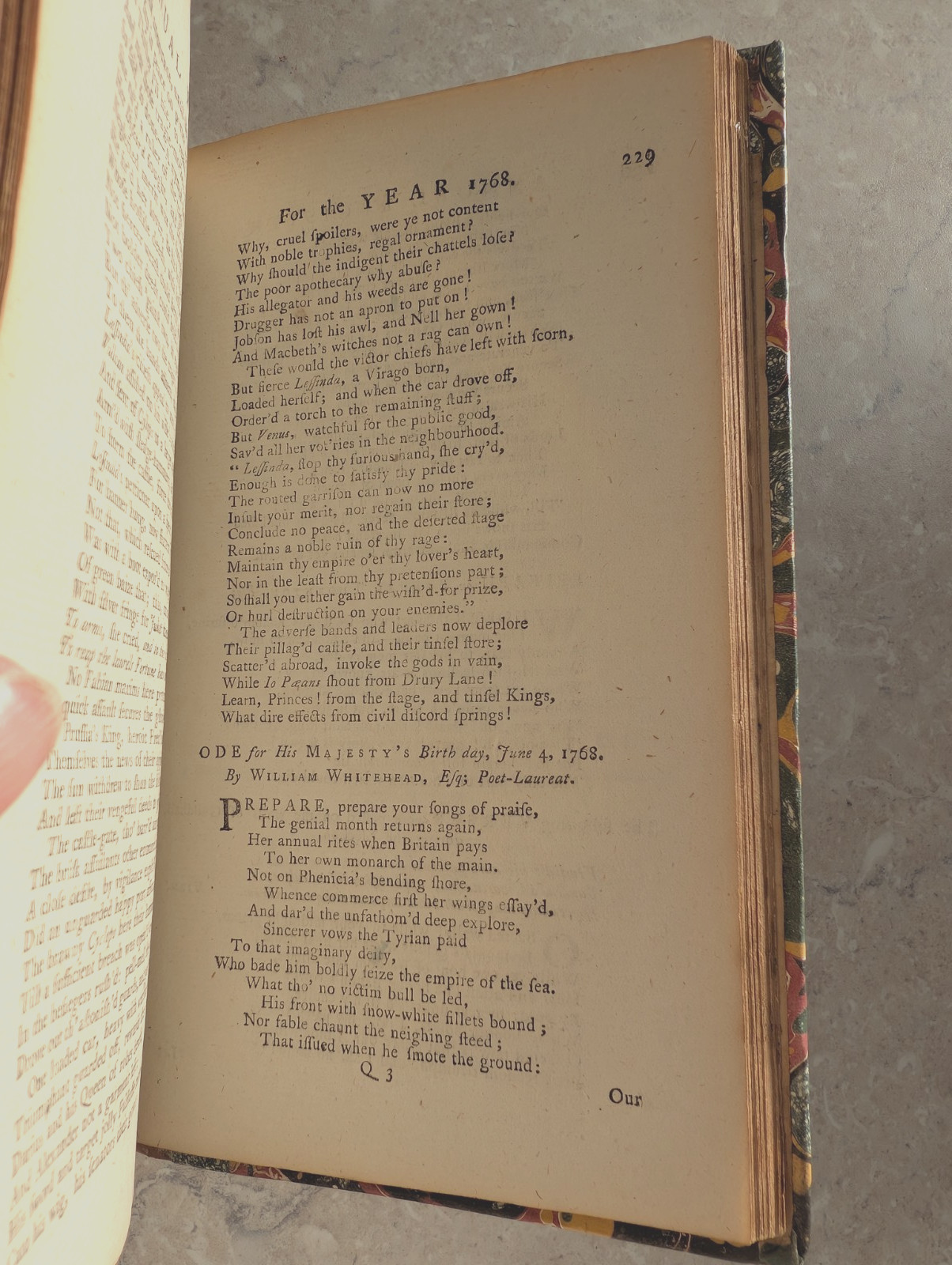 ANNUAL REGISTER HISTORY POLITICS & LITERATURE Disturbance in the Colonies 1768