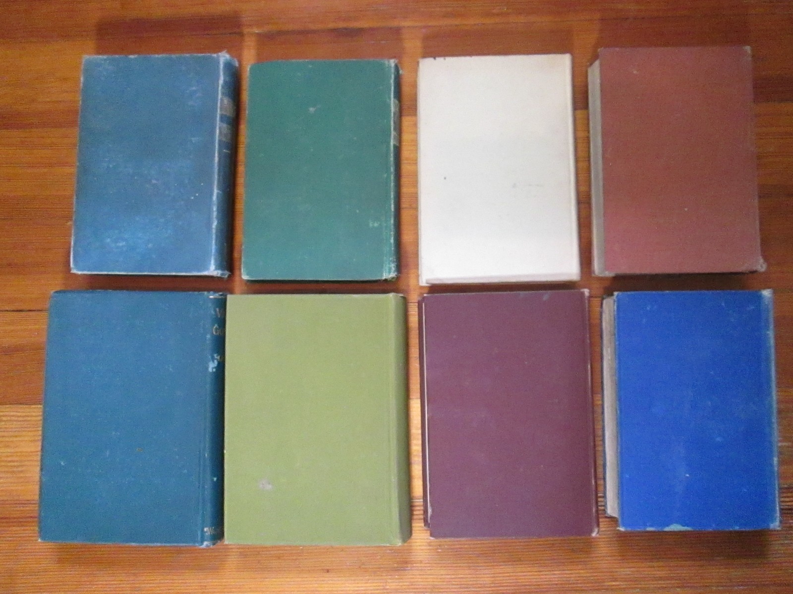 Victorian Antique Book Lot 1890 Fine Binding Classic Fiction Paine Bunyan Jesus