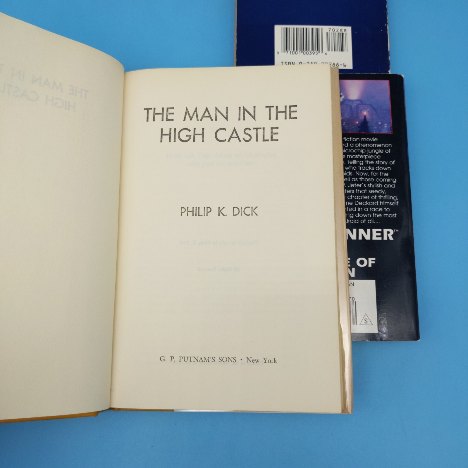 Philip K Dick lot x3 Man in the High Castle 1962 BCE Albemuth Build You + more!