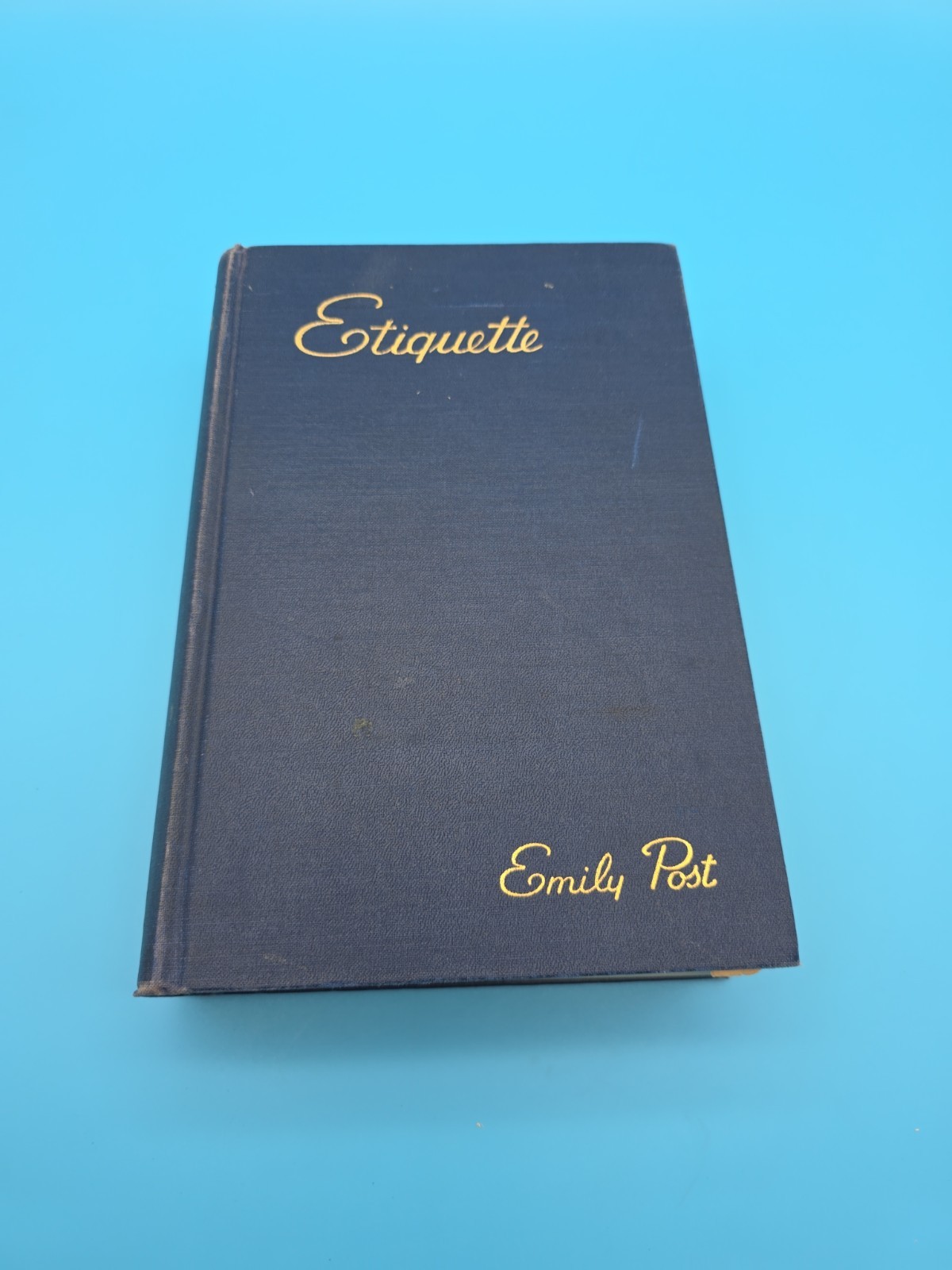 Vintage Etiquette by Emily Post Hardcover Book Funk & Wagnalls Company