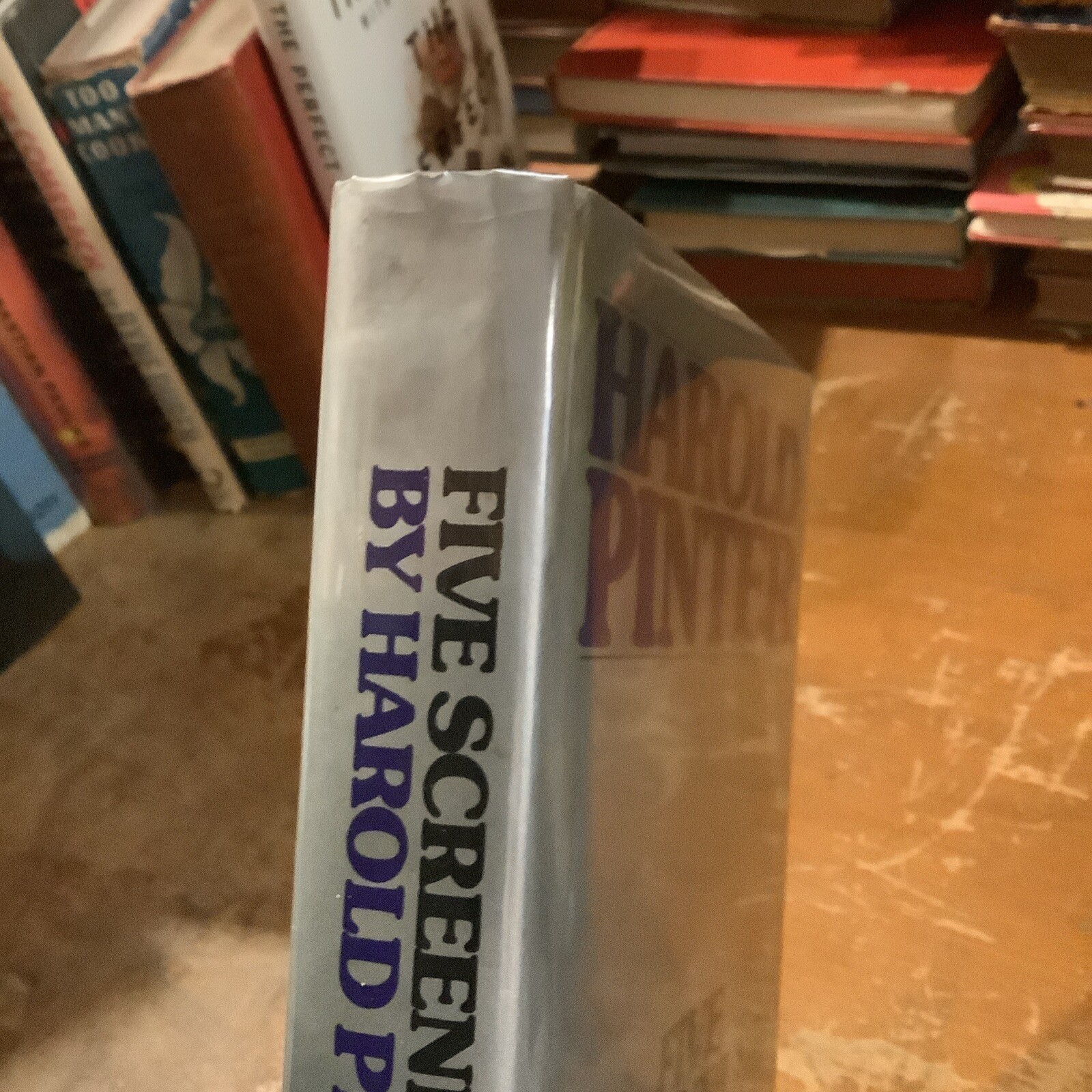 Harold Pinter Five Screenplays Grove Press 1973 1st American Review Copy