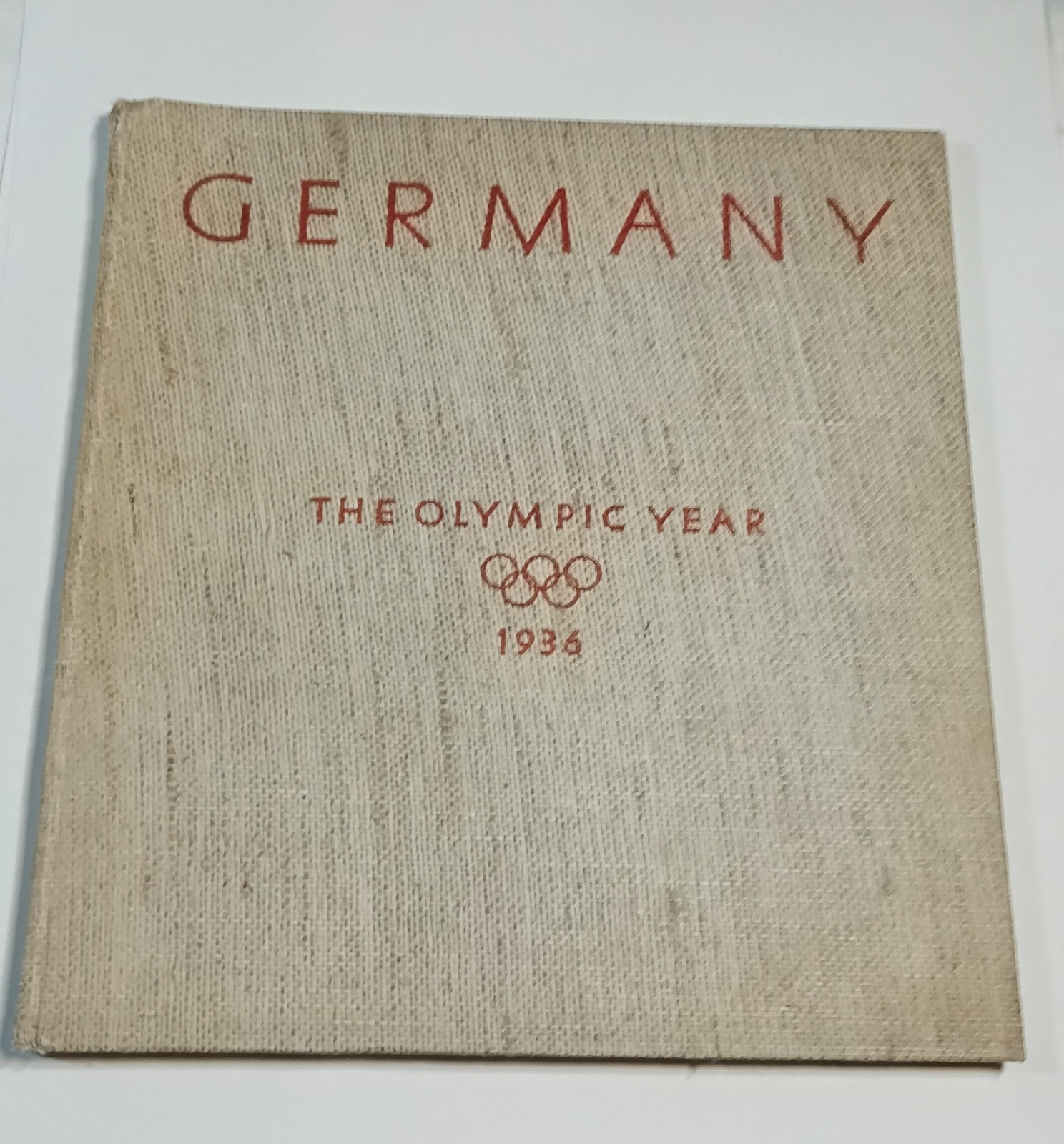 Germany – The Olympic Year 1936 1st Edition Hardcover Book
