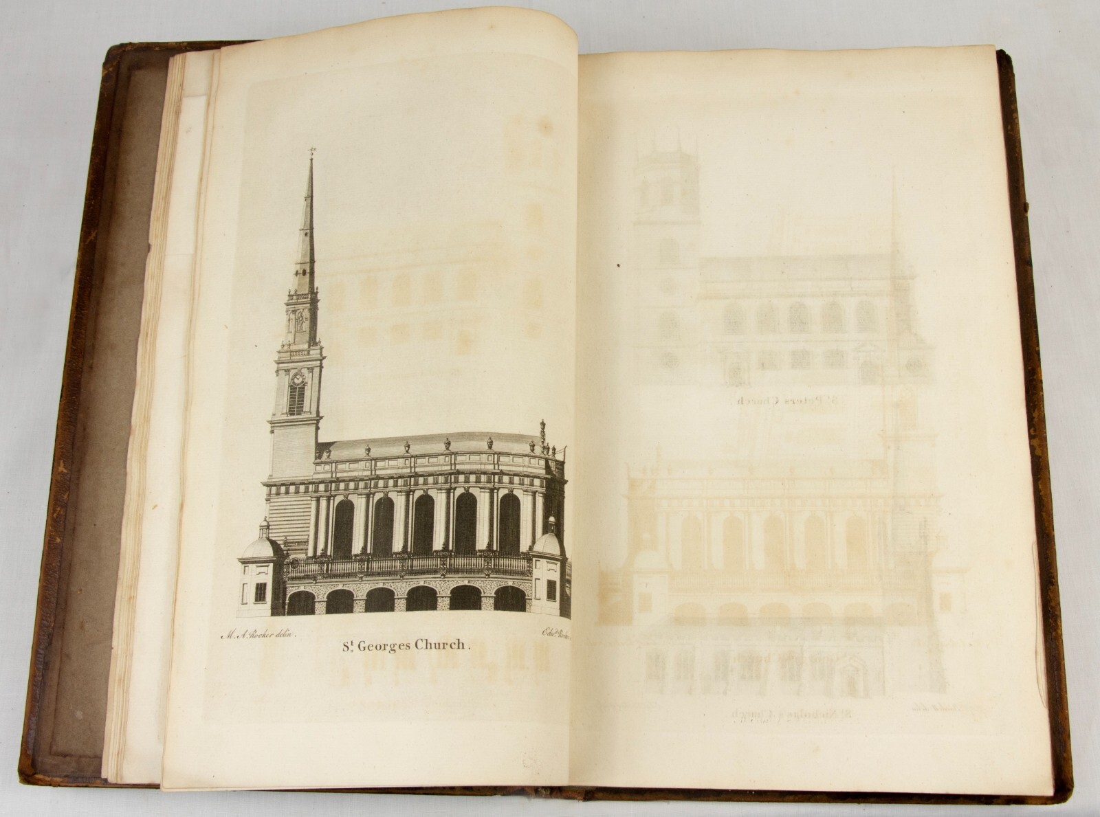 Liverpool 1774 – Enfield History – City – Large Folding Map, and Charts & Plates
