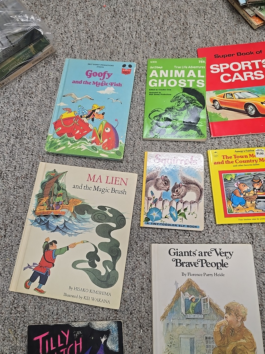 Lot of 19 Vintage Mixed Authors Paperback & Hardcover Children’s Story Books