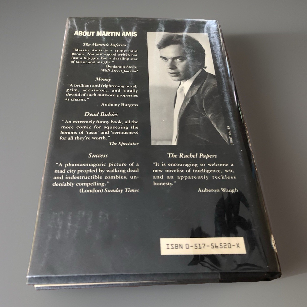 Martin Amis / Einstein’s Monsters / HCDJ / 1st/1st / Harmony Books, 1987 / Fine