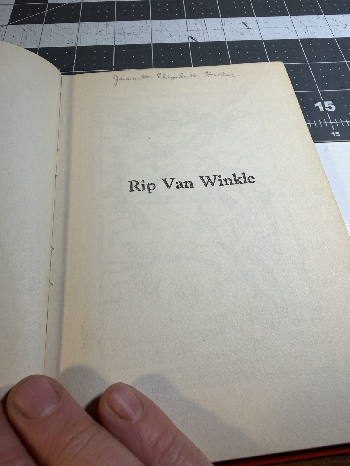 Rip Van Winkle 1927 Children’s Classics Washington Irving Illustrated Hard Cover