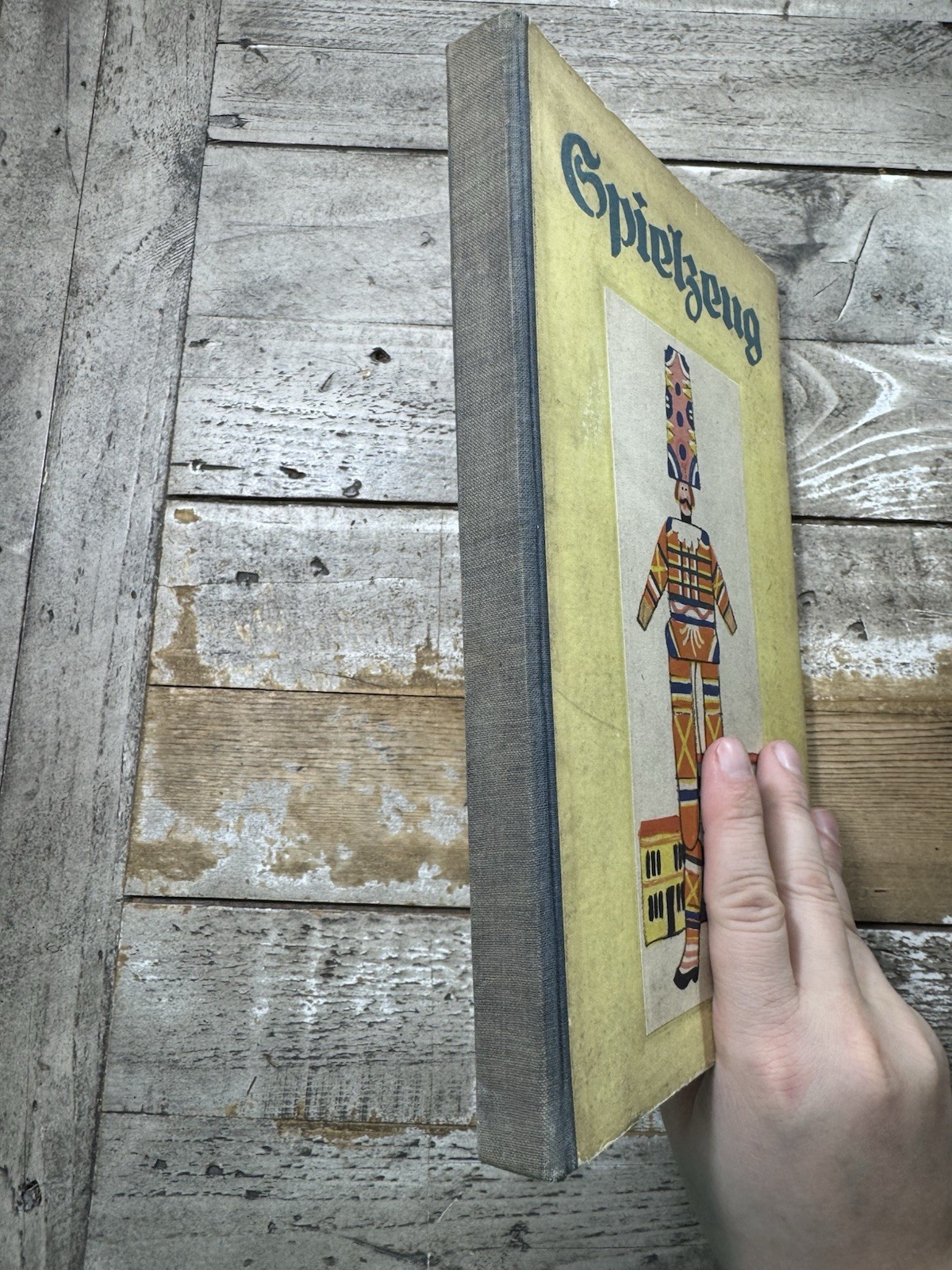 1922 RARE Antique German Toy Catalogue “Spielzeug” 40 color lithographs