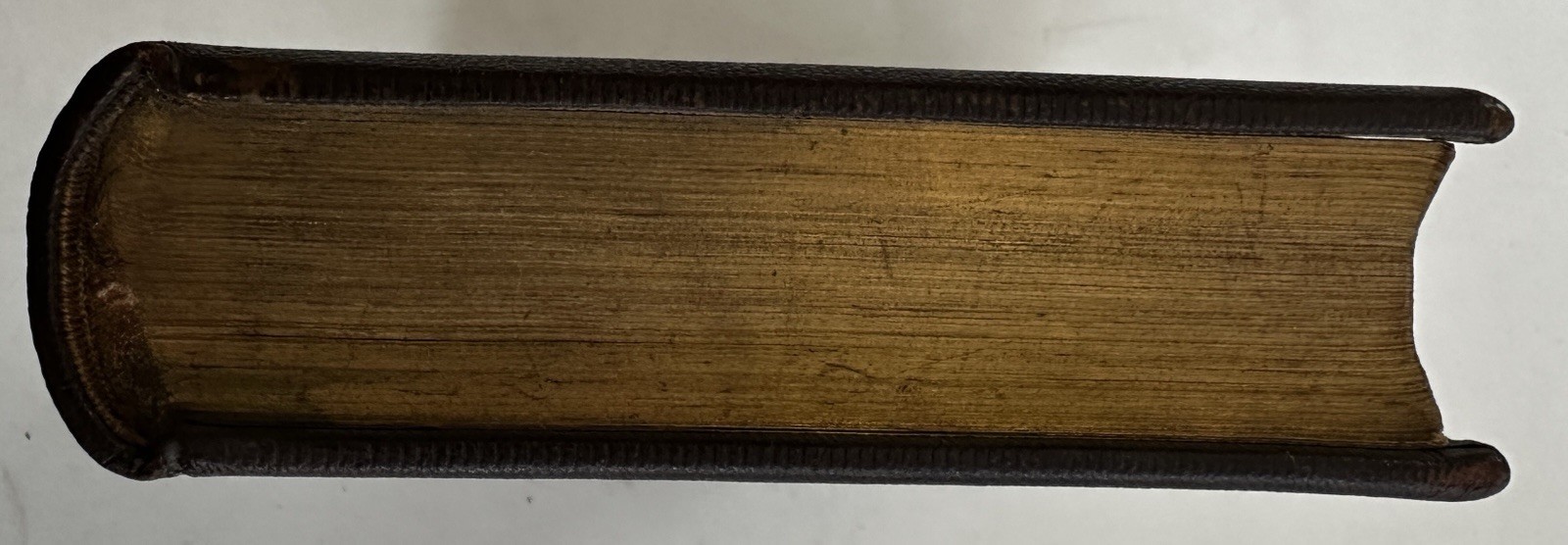 Embossed publisher’s fine gift leather binding 1855 Goldsmith Essays Poems Plays