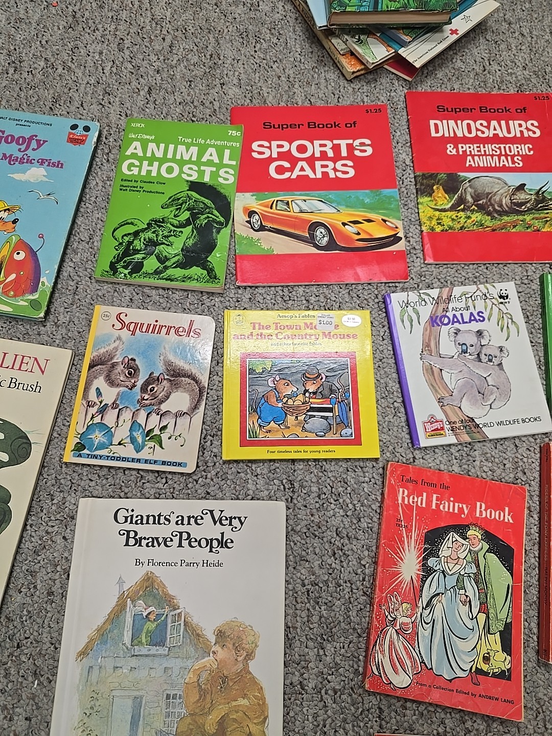 Lot of 19 Vintage Mixed Authors Paperback & Hardcover Children’s Story Books