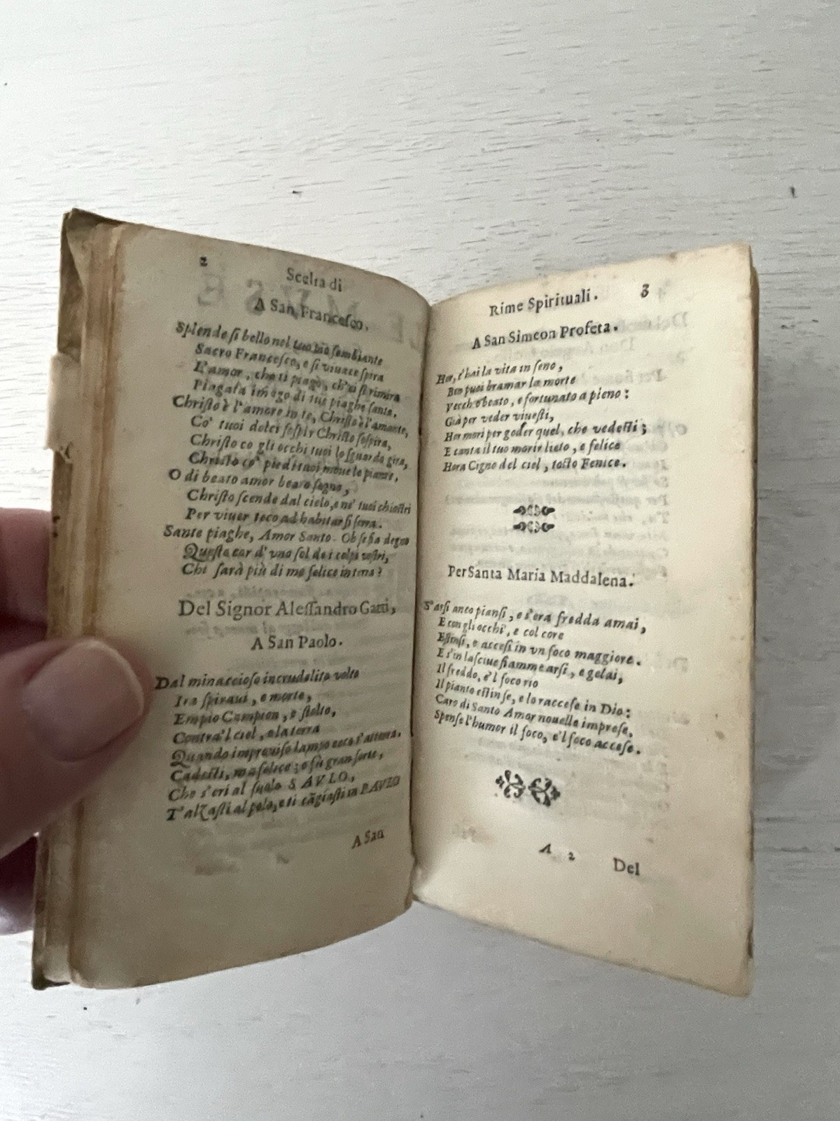 Rare 1608 Antique Book: Le Muse Sacre – Pietro Petracci – 17th Century Treasure