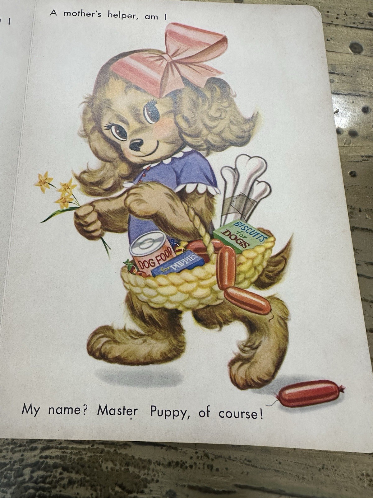 Vintage My Happy Book Funny Animals Children’s Board Book Doeisha HTF